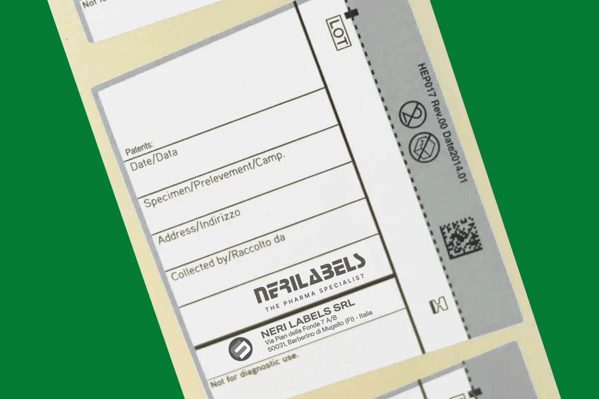 Neri Labels - Etichette datamatrix progressivo